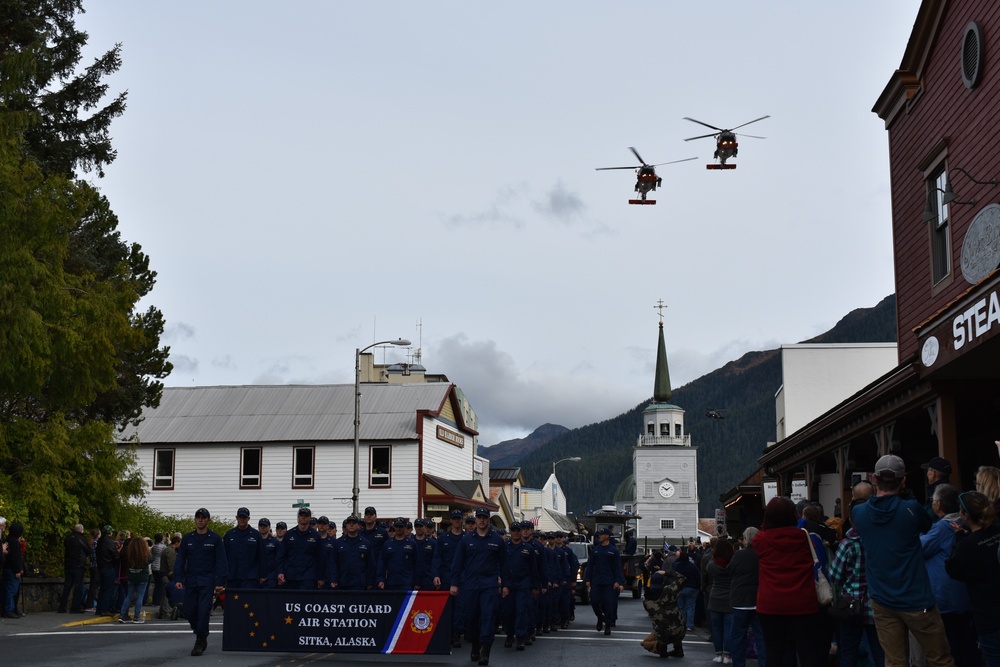 Coast Guard Air Station Sitka participates in Alaska Day