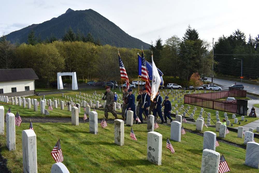 Coast Guard Air Station Sitka participates in Alaska Day Festival