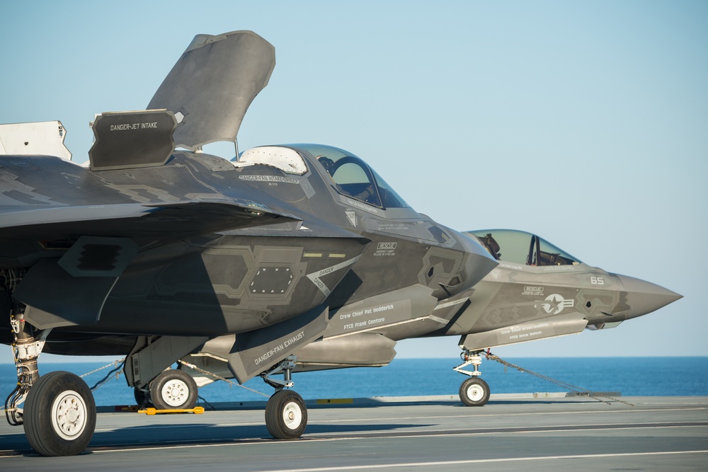 ITF First of Class Flight Trials (Fixed Wing) activities aboard HMS Queen Elizabeth, week of Sept 30