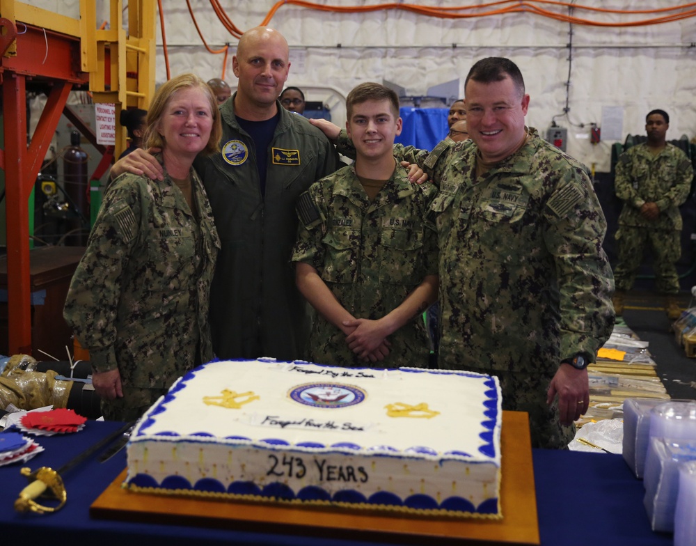 Ford Celebrates the Navy's Birthday