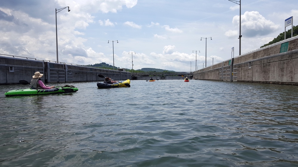 Corps employees navigate Cumberland River to highlight Nashville District's 130th anniversary
