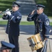 Commander of the Royal Canadian Air Force Lt. Gen. Al Meinzinger Participates in an Air Force Full Honors Wreath-Laying at the Tomb of the Unknown Soldier