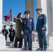 Commander of the Royal Canadian Air Force Lt. Gen. Al Meinzinger Participates in an Air Force Full Honors Wreath-Laying at the Tomb of the Unknown Soldier