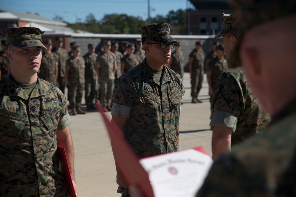 2nd ANGLICO Marines rewarded for post-hurricane relief efforts