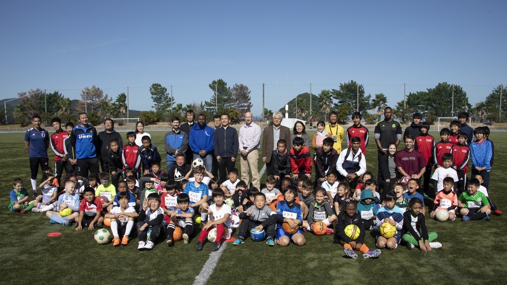 MCCS Iwakuni kicks off U.S. Japan children’s soccer tournament