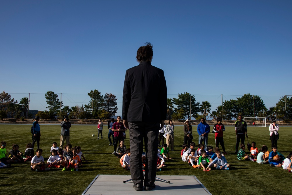 MCCS Iwakuni kicks off U.S. Japan children’s soccer tournament