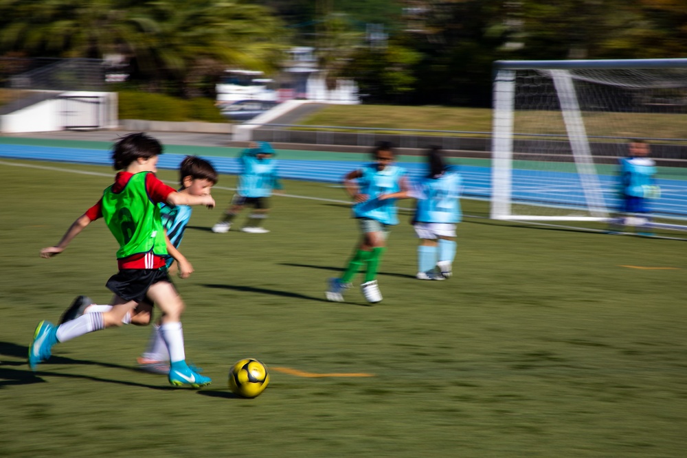 MCCS Iwakuni kicks off U.S. Japan children’s soccer tournament