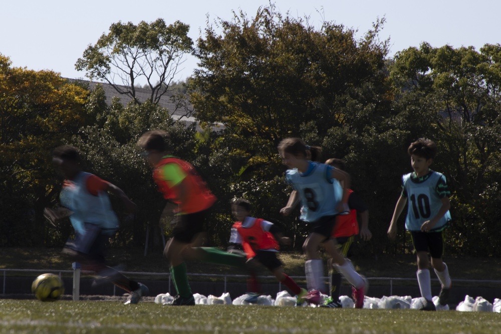 MCCS Iwakuni kicks off U.S. Japan children’s soccer tournament