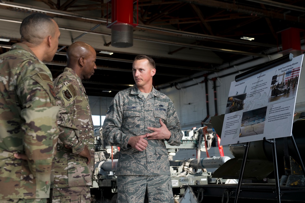 CMSAF visits Mountain Home AFB