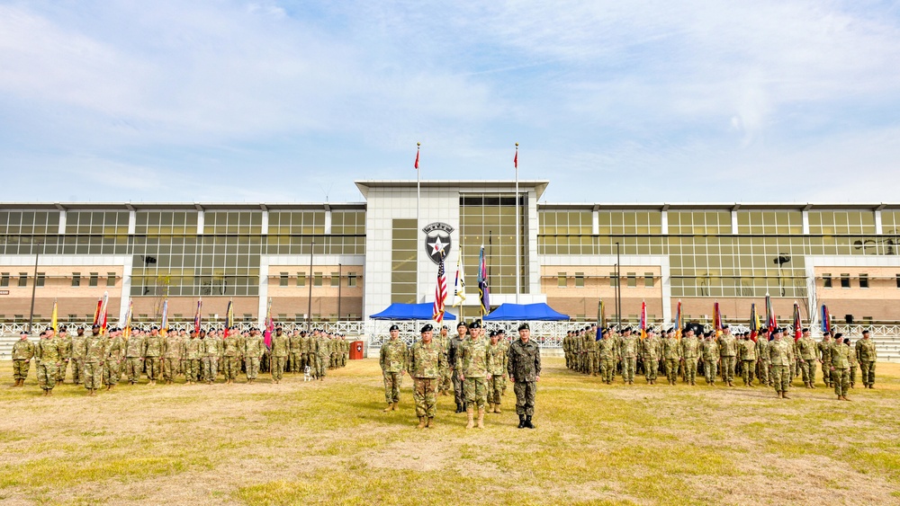 1st Armored Division brigade takes over 2ID tank unit rotation