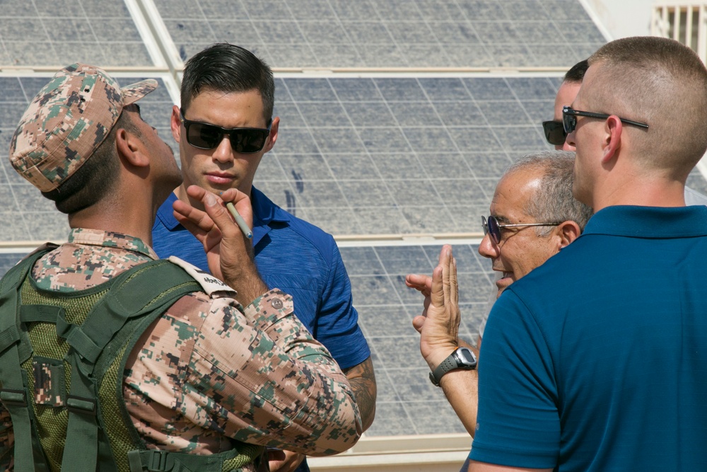 157th Military Engagement Team partners with Jordan Armed Forces
