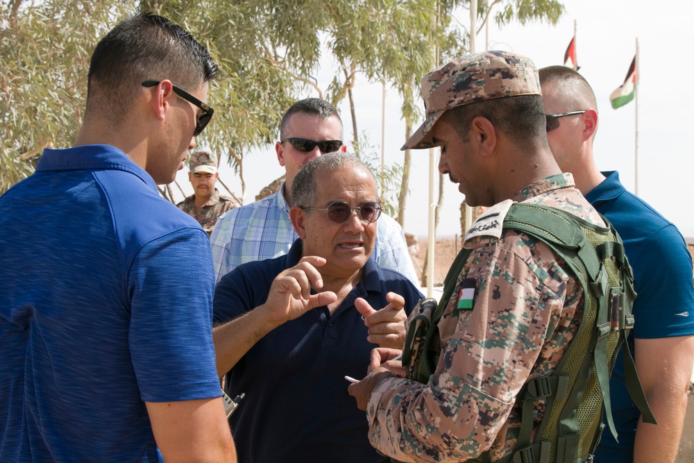 157th Military Engagement Team partners with Jordan Armed Forces