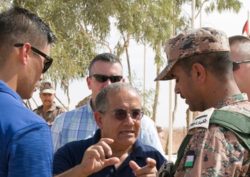 157th Military Engagement Team partners with Jordan Armed Forces
