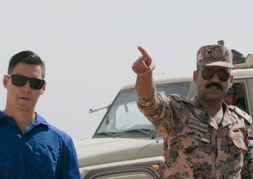 157th Military Engagement Team partners with Jordan Armed Forces