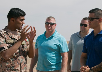 157th Military Engagement Team partners with Jordan Armed Forces