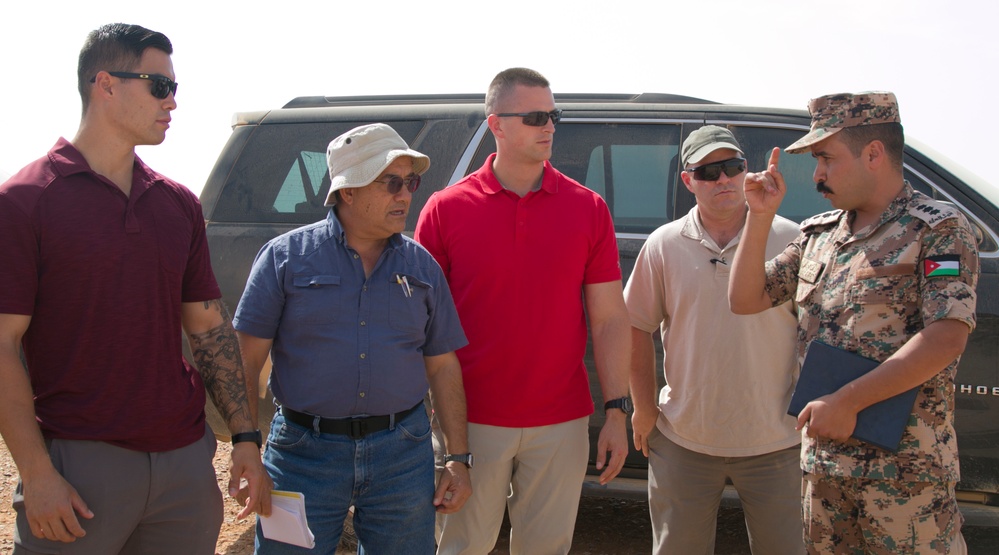 157th Military Engagement Team partners with Jordan Armed Forces