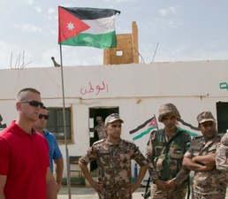 157th Military Engagement Team partners with Jordan Armed Forces