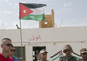 Wisconsin Army National Guard 157th Military Engagement Team partner with Jordan Armed Forces