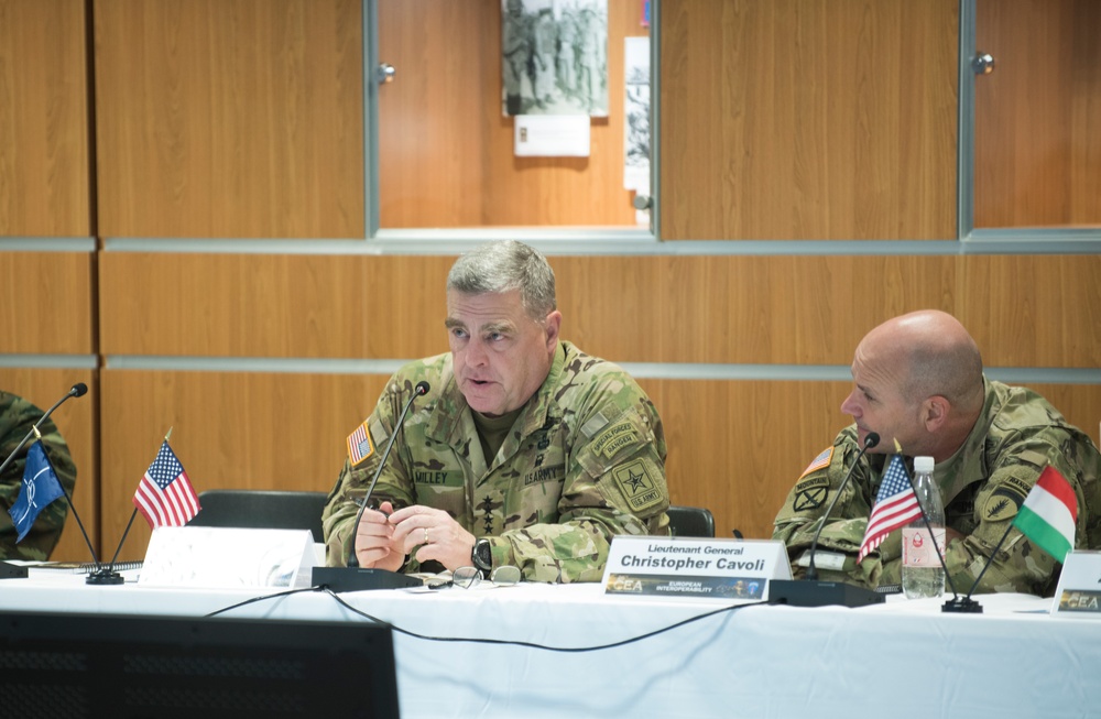 GEN Milley welcomes Army Chiefs to 26th annual Conference of European Armies