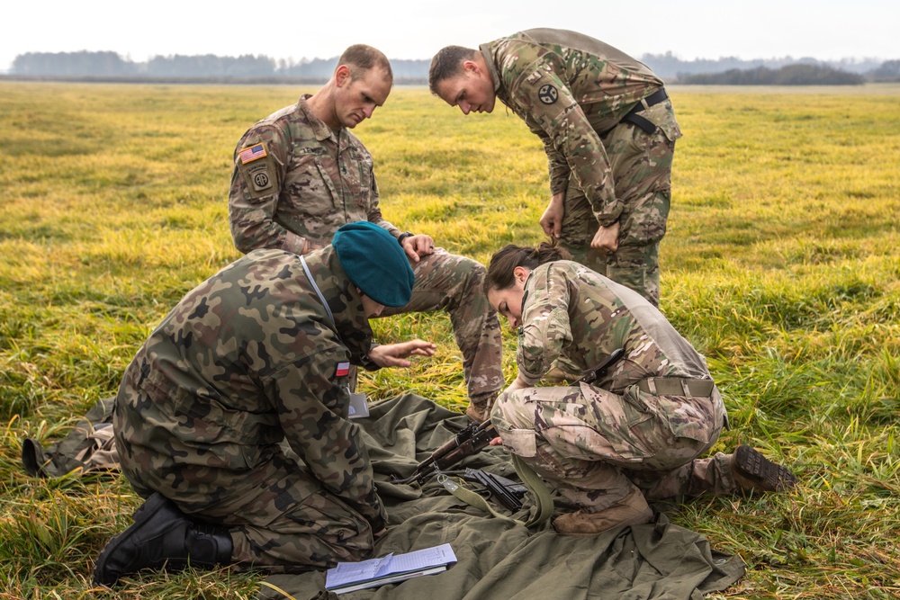 Tennessee Army National Guard Soldiers Compete in a Tactical Polish Competition!
