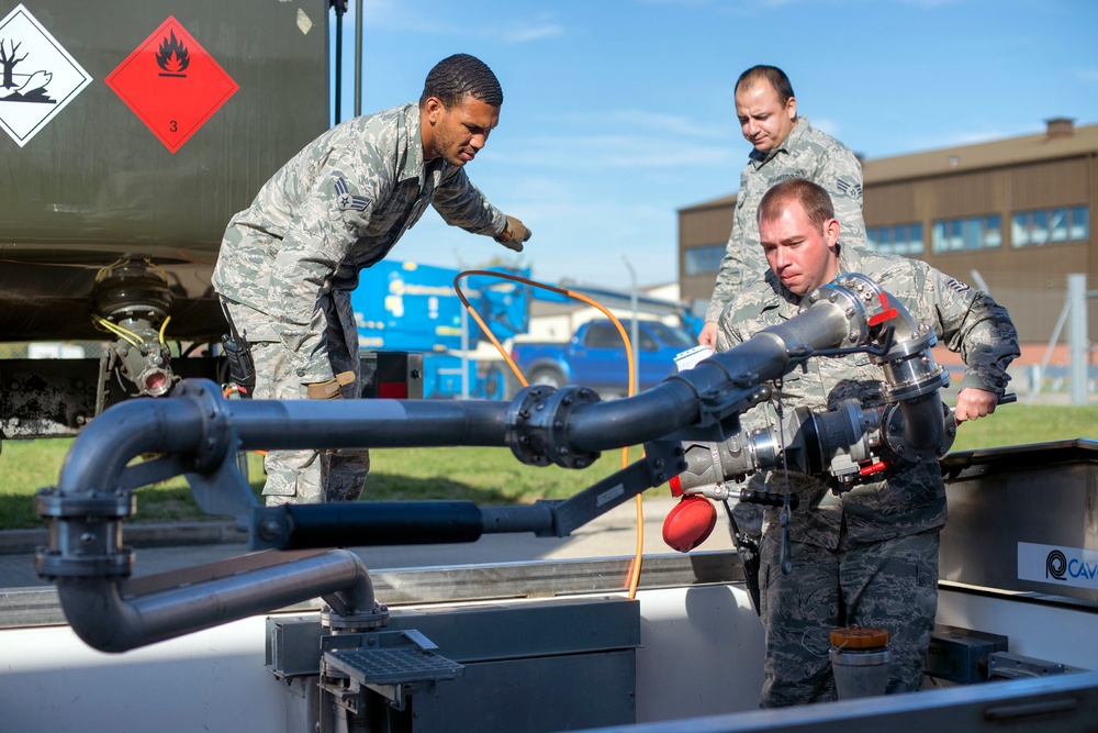 100th LRS Fuels Facilities support flying mission