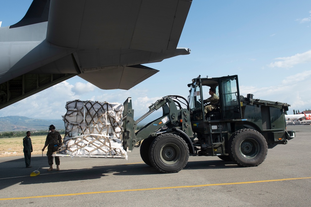 Indonesian Humanitarian relief expands with Multinational Support, Efforts