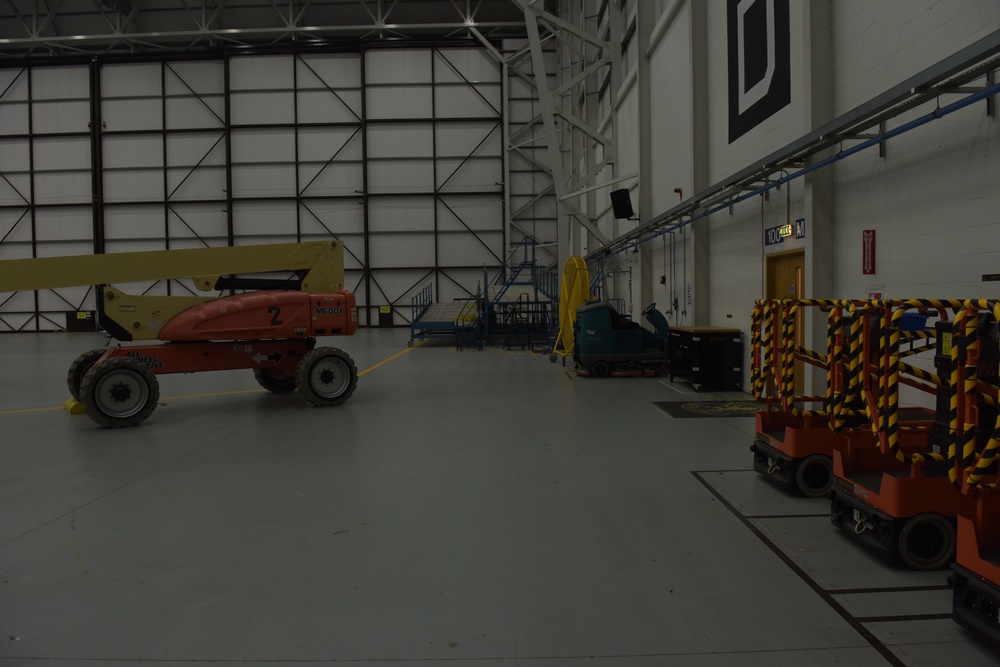 Building 814 Aircraft hangar