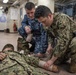 Sailors Treat Simulated Wounds