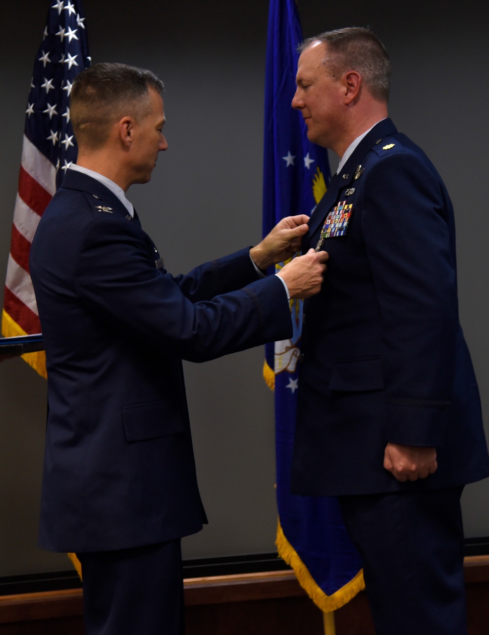 Maj. Todd Abshire Retirement