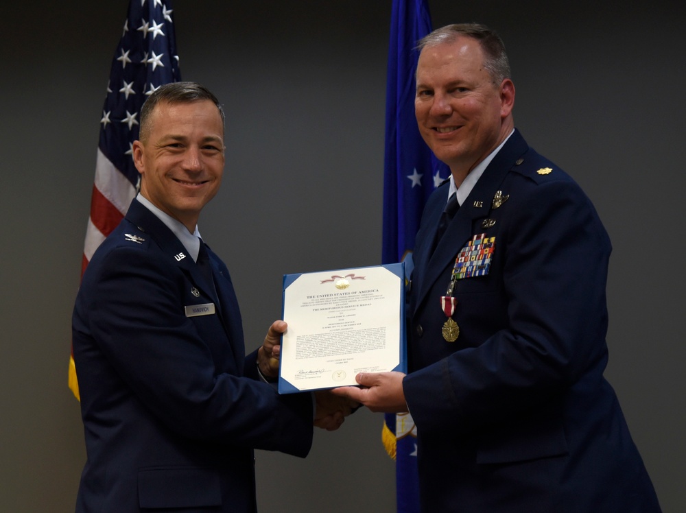 Maj. Todd Abshire Retirement