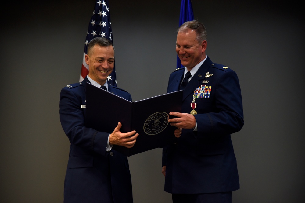 Maj. Todd Abshire Retirement