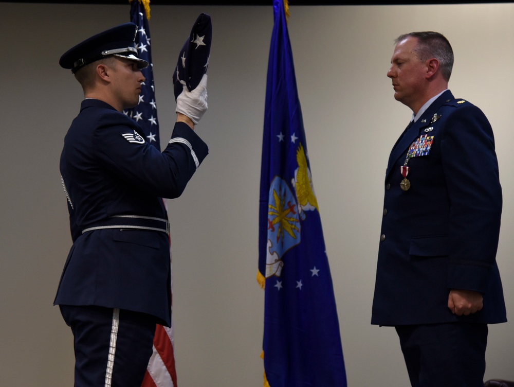 Maj. Todd Abshire Retirement