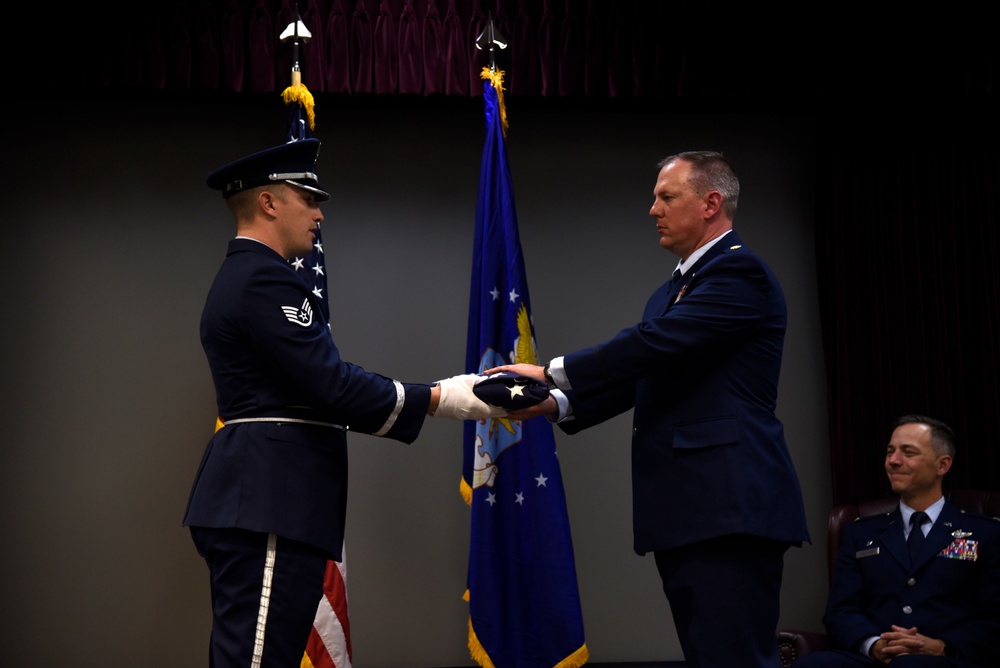 Maj. Todd Abshire Retirement