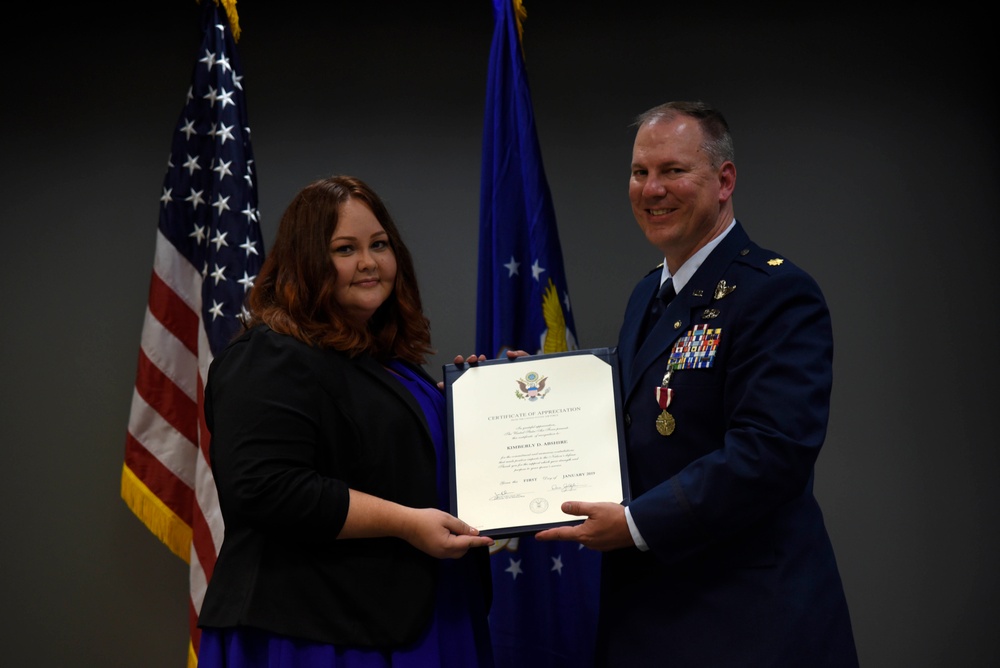 Maj. Todd Abshire Retirement