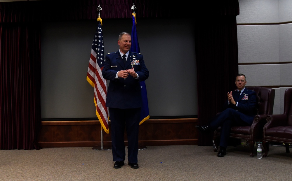 Maj. Todd Abshire Retirement