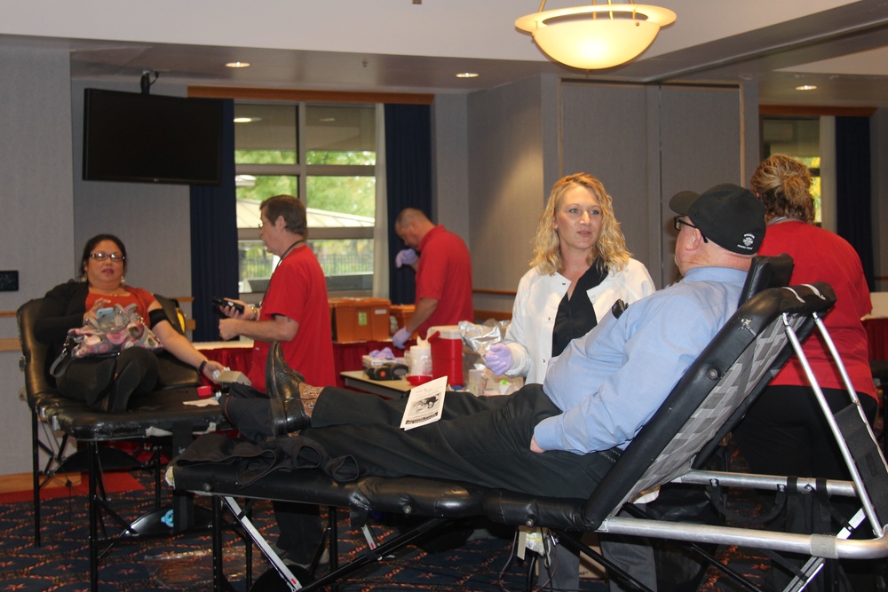 October blood drive at Fort McCoy
