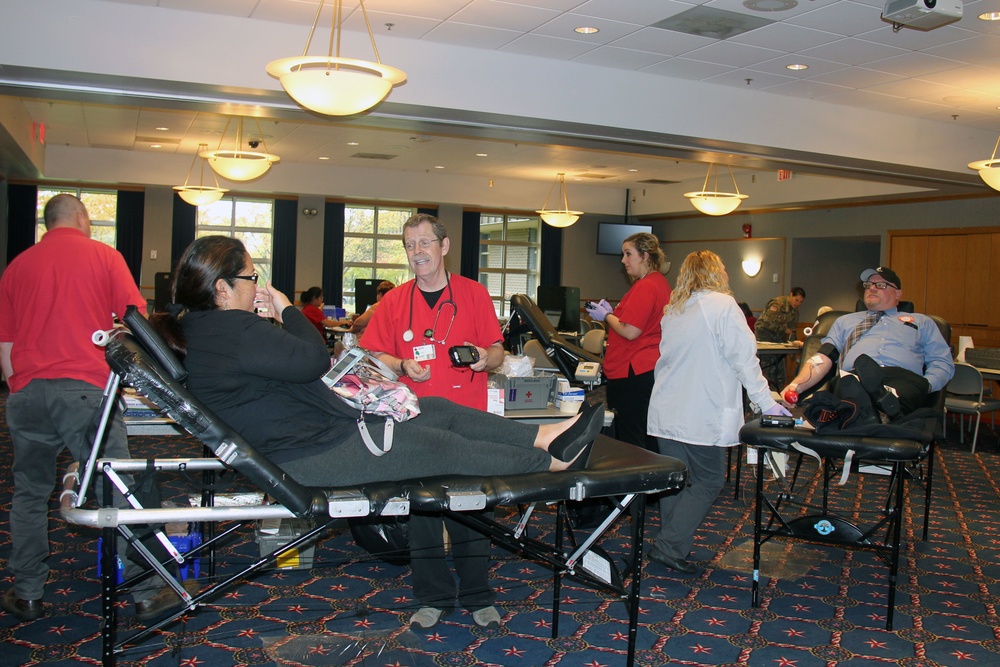 October blood drive at Fort McCoy