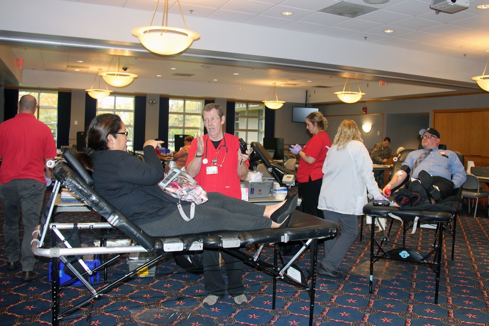 October blood drive at Fort McCoy