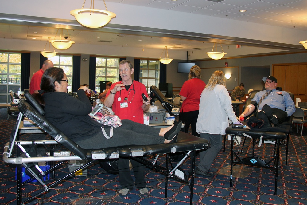 October blood drive at Fort McCoy