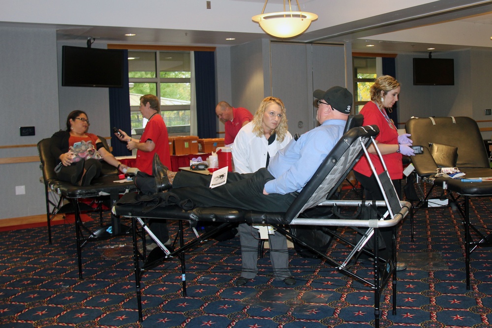 October blood drive at Fort McCoy