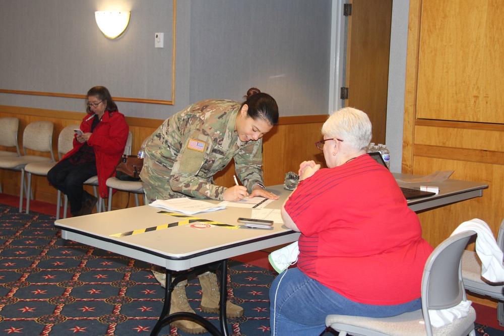 October blood drive at Fort McCoy