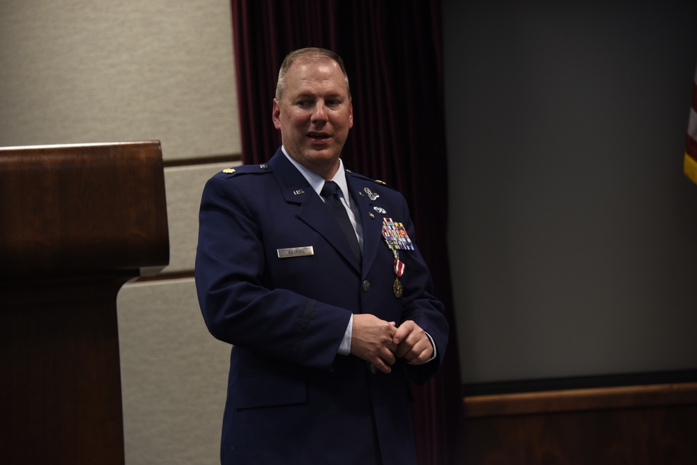 Maj. Todd Abshire Retirement