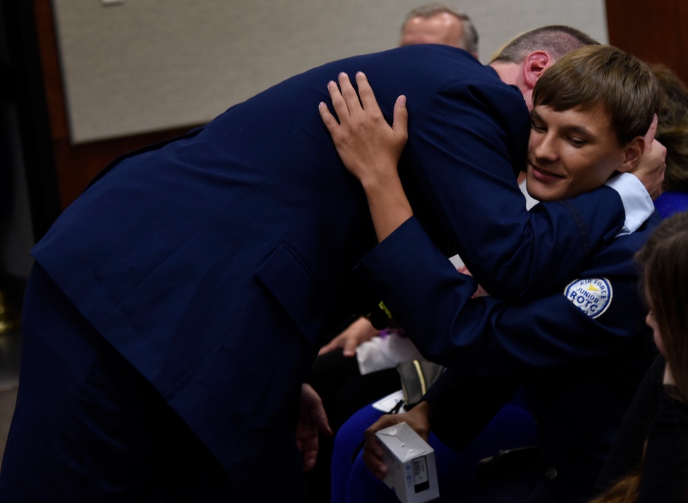 Maj. Todd Abshire Retirement