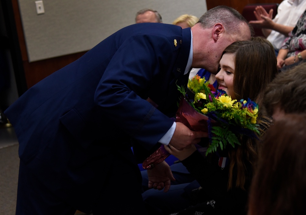 Maj. Todd Abshire Retirement