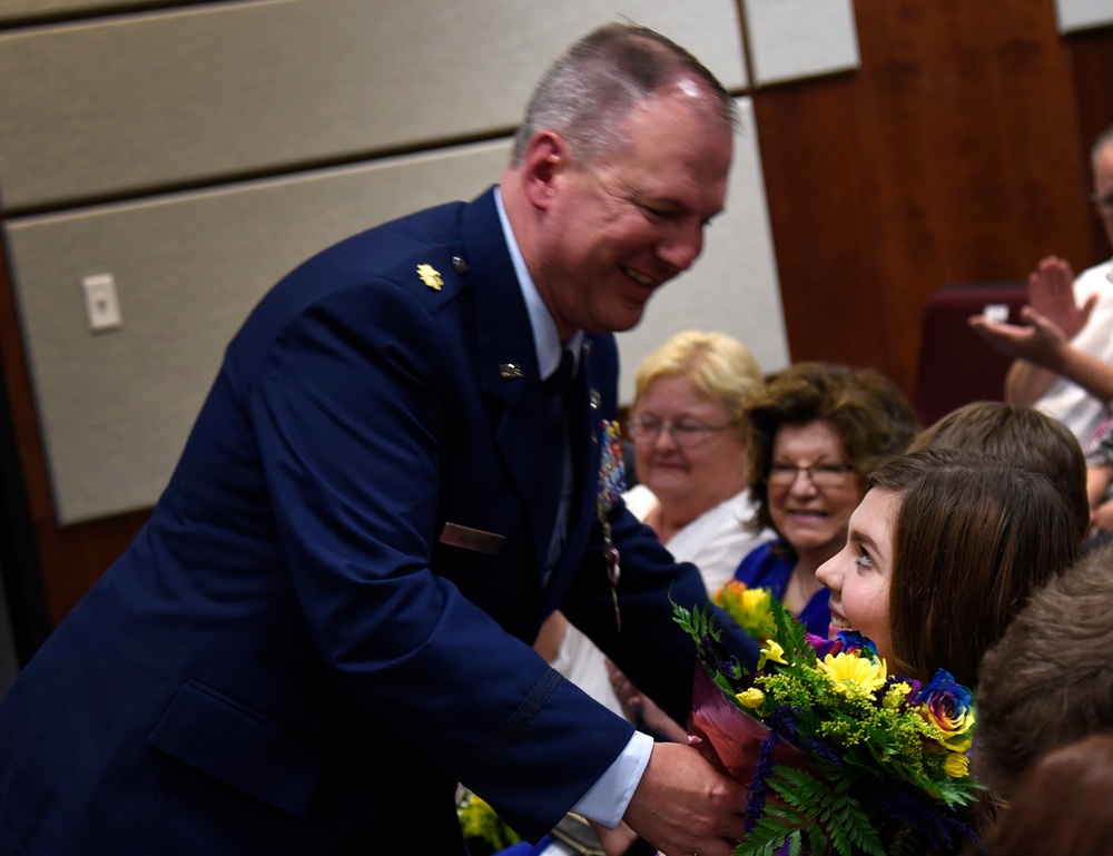 Maj. Todd Abshire Retirement