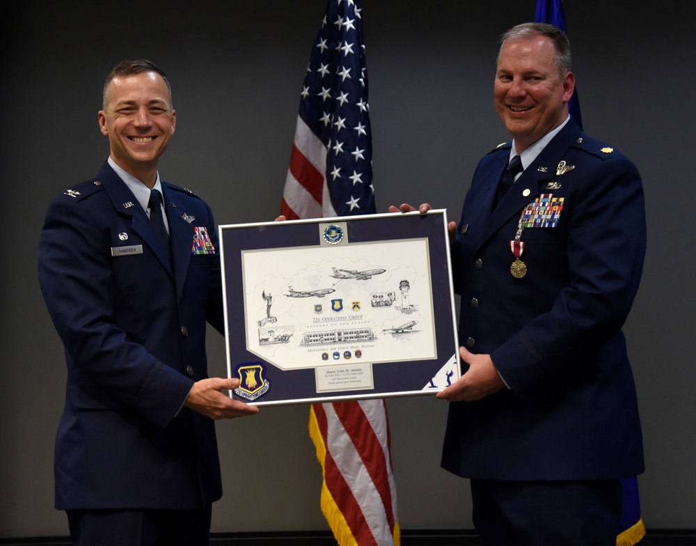 Maj. Todd Abshire Retirement