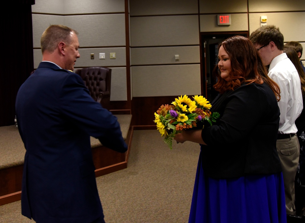 Maj. Todd Abshire Retirement