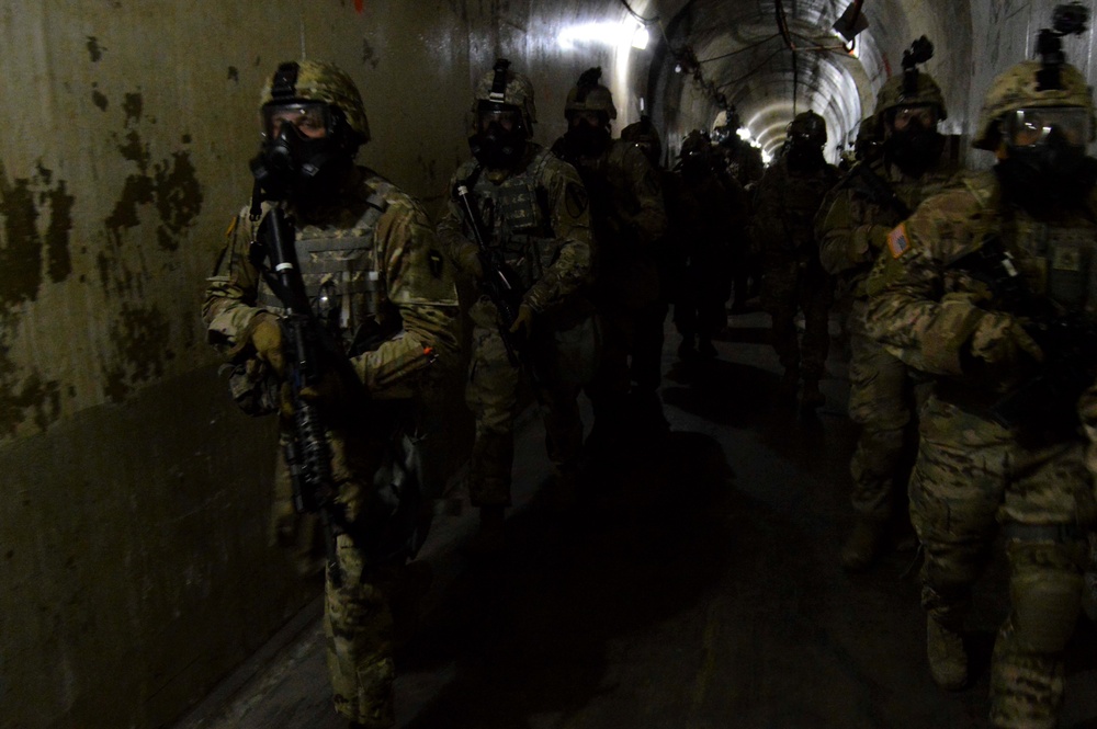 Greywolf Down Under; Team from Fort Benning conducts dense urban training