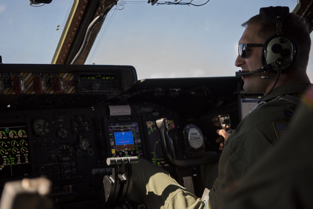 9th Airlift Squadron flies C-5M Super Galaxy