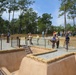 Fort Benning training trench ribbon-cutting